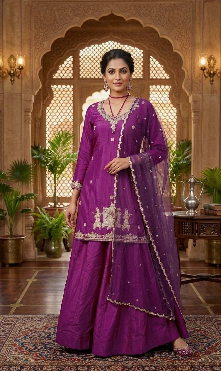 The Cinematic Amethyst Ceremonial Suit